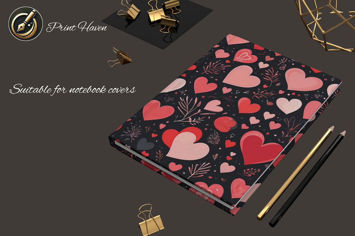 Valentine’s Day Seamless Patterns, a Pattern Graphic by Print Haven (Photo 3 of 6)