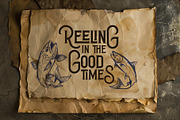 Fishery Vintage Label Font, a Serif Font by JumboDesign (Thumbnail 3 of 5)