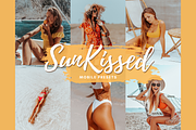 SUNKISSED Mobile Lightroom Presets, an Action Add-On by 123PRESETS.COM (Thumbnail 1 of 10)