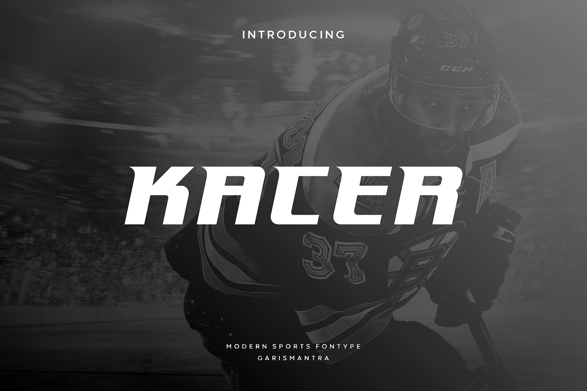 Kacer, a Font by garismantra (Photo 1 of 4)