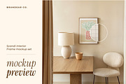 Scandi Interior | 24 Frame Mockups, a Household Mockup by Brandear Design (Thumbnail 5 of 11)