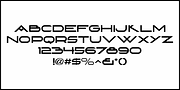 Deco Wide JNL, a Sans Serif Font by Jeff Levine Fonts (Thumbnail 3 of 5)