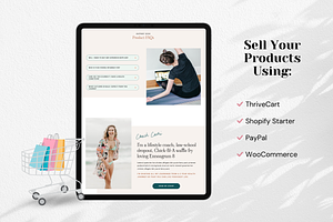 Showit Store Ecommerce Template