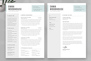 Resume Template / CV, a Resume Template by UpSolution (Thumbnail 2 of 4)