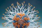 Abstract Glass Microbes Collection, an Object Illustration by StockVerse Creative (Thumbnail 4 of 4)