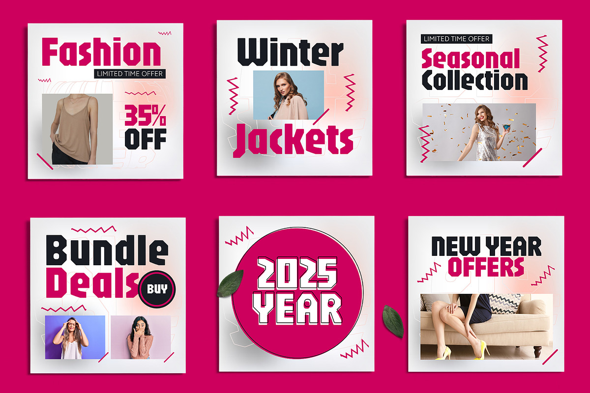 Winter Fashion Social Media, a Social Media Template by ContestDesign (Photo 1 of 3)