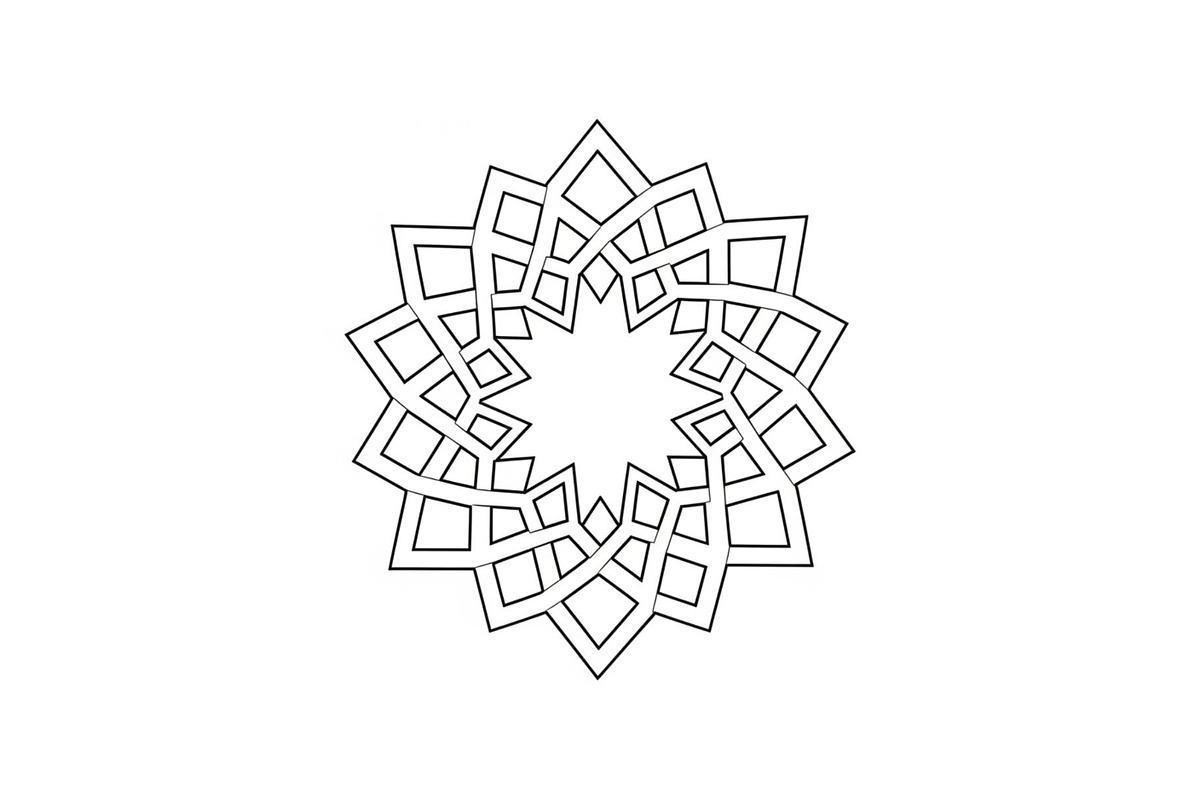Islamic Mandala Geometric Bundle, an Illustration by Gaye Art (Photo 12 of 51)