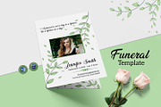 Funeral Program Template - V1008, a Brochure Template by Template Shop (Thumbnail 1 of 4)