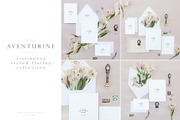 Cards flat lay mock up, Aventurine, a Product Mockup by The Amore Vault (Thumbnail 1 of 5)