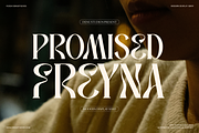 Promised Freyna Modern Display Serif, a Serif Font by Denustudios (Thumbnail 1 of 13)