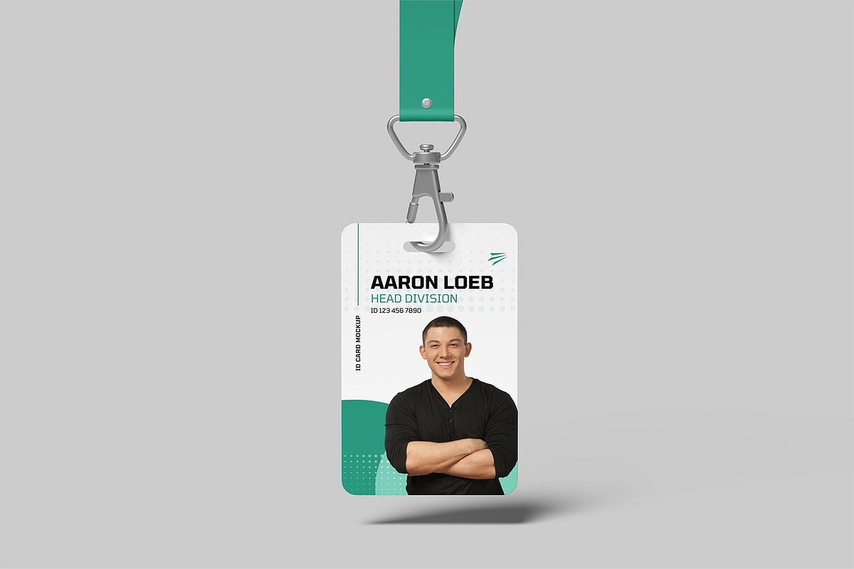 ID Card Mockup, an Advertising Mockup by Amigos__46 (Photo 2 of 6)