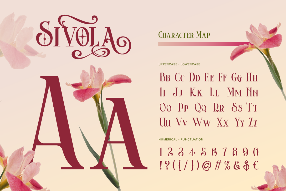 Sivola, a Serif Font by Burntilldead (Photo 2 of 12)