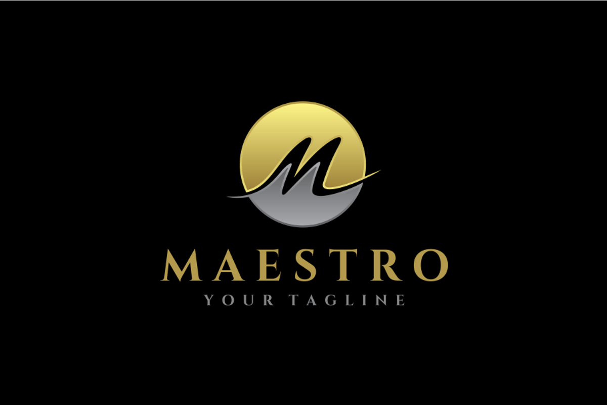 Maestro Letter M Logo Design, a Branding & Logo Template by yopie (Photo 3 of 5)