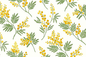 A delicate, seamless pattern of styl, an Abstract Photo by Imaginarium