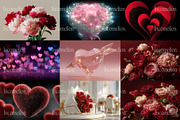90 Valentine’s Day Backgrounds, a Background Photo by Incomelion (Thumbnail 13 of 16)