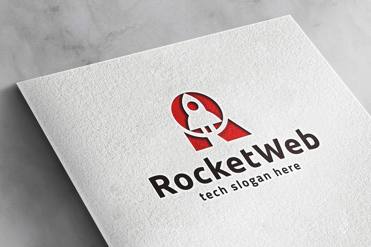 Rocket Launch Web Letter R Logo, a Branding & Logo Template by Design ...