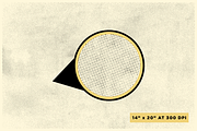 10 Vintage Grunge Halftone Textures, a Texture Graphic by Clint English (Thumbnail 4 of 4)
