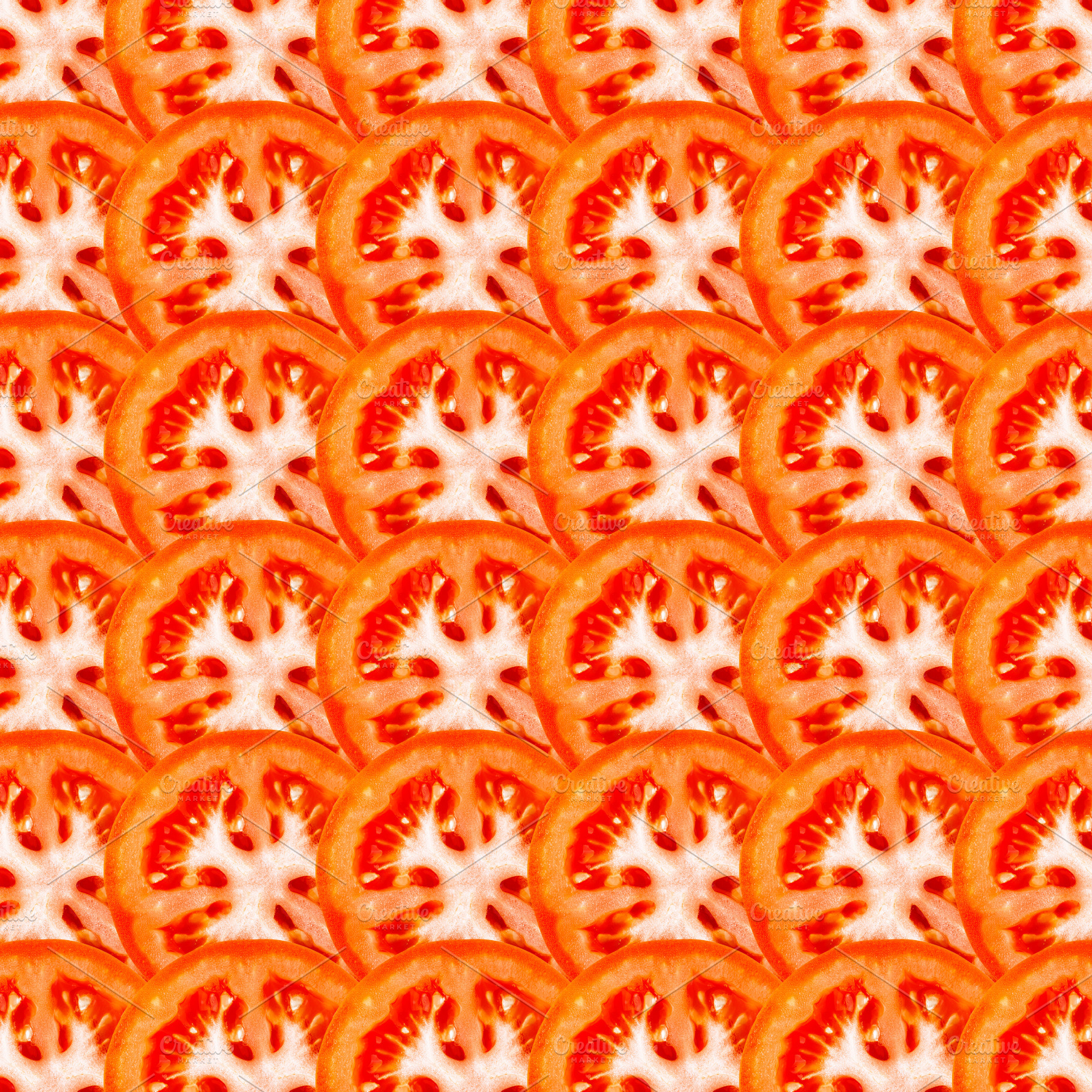 Red tomato food slices texture, a Food & Drink Photo by BOOCYS