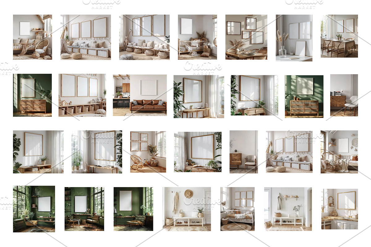 50 Frame Mockups Bundle, an Architecture Photo by GFXCity (Photo 1 of 2)