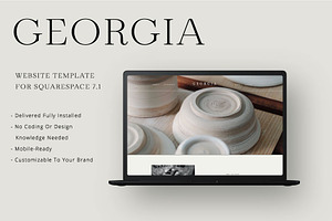 GEORGIA Website Template