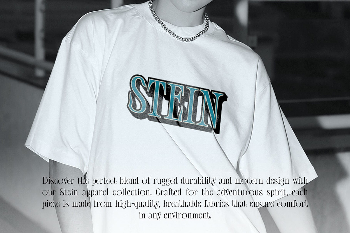 Ceyla 3D, a Serif Font by Craft Supply Co. (Photo 3 of 8)