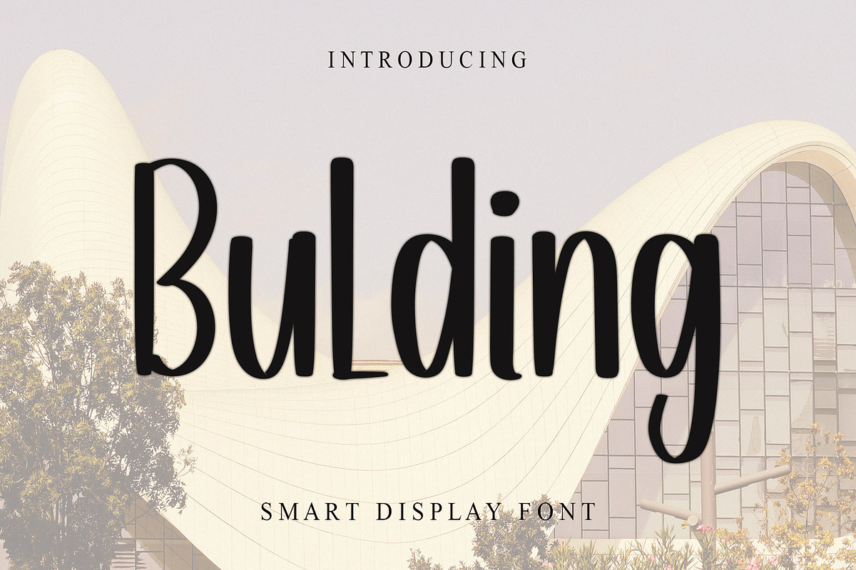 Bulding, a Handwritten Font by InermediaSTUDIO (Photo 1 of 6)