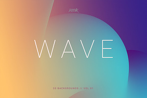 Wave Smooth Backgrounds Vol. 01