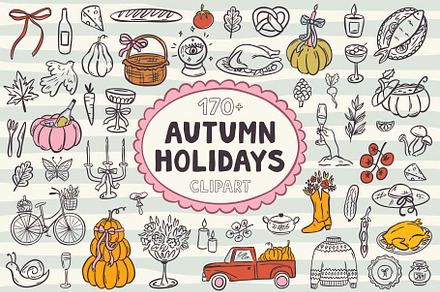 Autumn Holidays Bundle, an Object Graphic by AnnArt