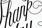 Thank You Vector Lettering, a Graphic by END (Thumbnail 3 of 5)