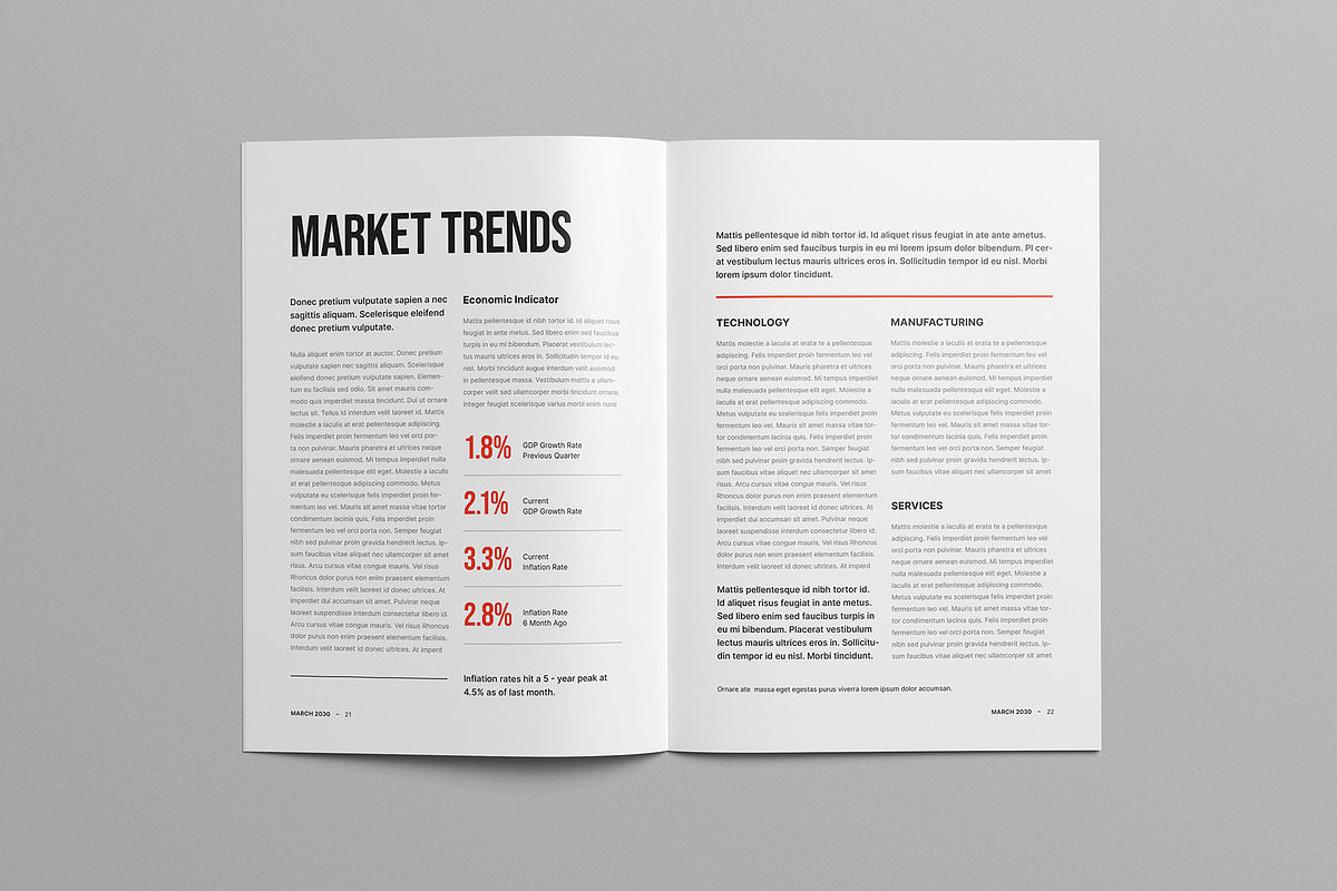 Business Magazine | Canva & InDesign, a Magazine Template by Pixelpick (Photo 12 of 14)