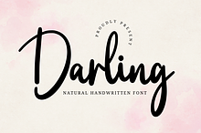 Darling - Natural Handwritten Font