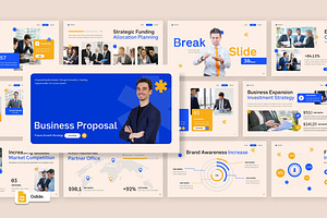 Business Proposal Google Slides, a Presentation Template by Loin Studio