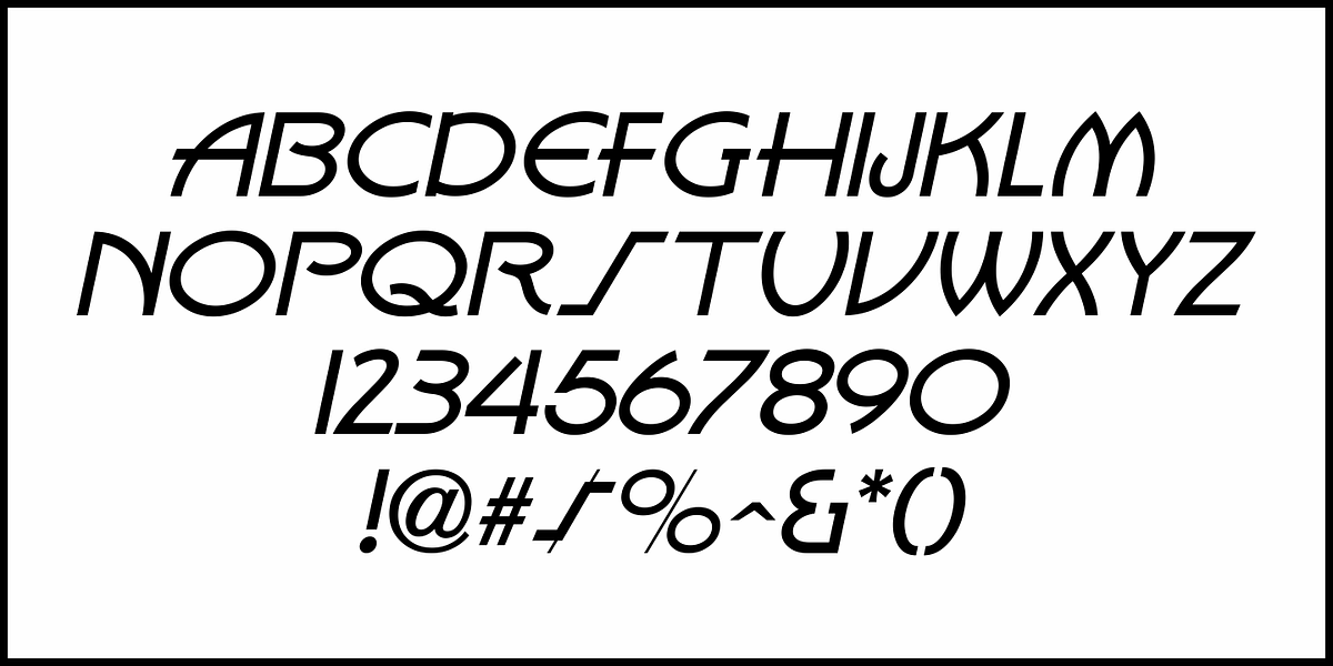 Art Materials JNL, a Font by Jeff Levine Fonts (Photo 5 of 5)