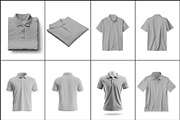 Polo Shirt Mockup, a Shirt Mockup by Designbuys (Thumbnail 2 of 10)