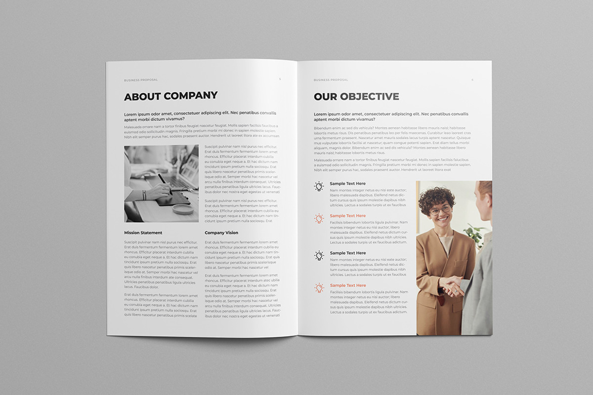 Business Proposal | Word & InDesign, a Brochure Template by HiveArts (Photo 3 of 9)