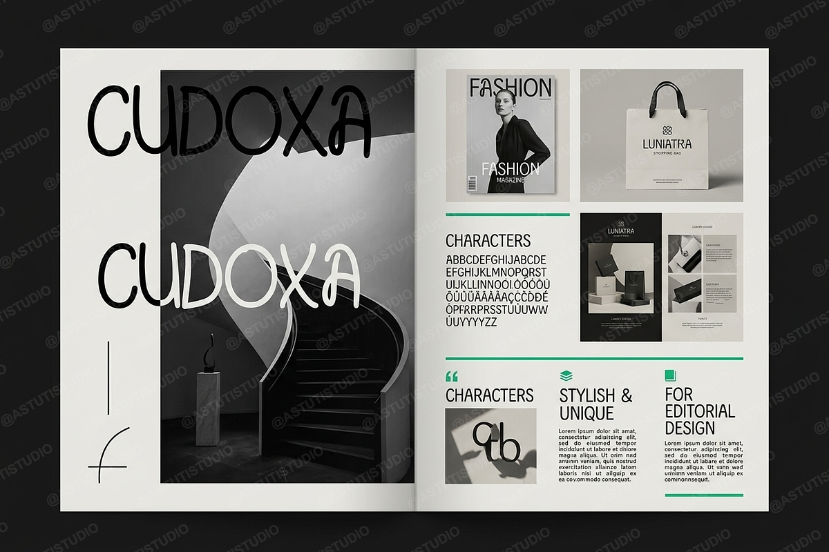 Cudoxa | Modern Luxury Serif Typefac, a Serif Font by Astuti Studio (Photo 7 of 25)