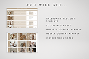 Social Media Content Planner, a Templates & Theme by BRANDcontent (Thumbnail 7 of 9)