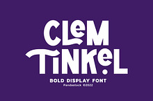 Clem Tinkel - Playful Display Font