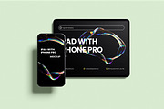 iPad Pro & iPhone 11 Pro Mockup, a Wearable Device Mockup by Pikachudesign (Thumbnail 5 of 5)
