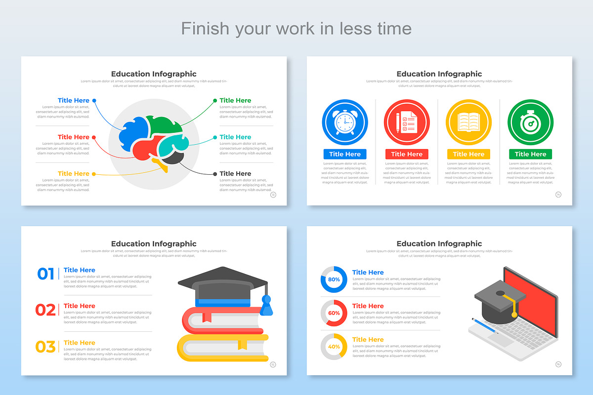 Education Infographic Google Slide, a Templates & Theme by Mighty-Slide (Photo 5 of 8)