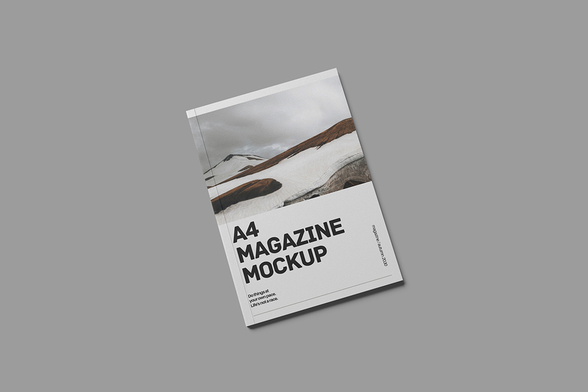 A4 Magazine Mockup, a Books & Magazine Mockup by Squashy Creative Studio (Photo 5 of 5)