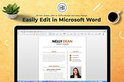 Minimalist Resume CV Template, a Stationery Template by ResumeInventor (Thumbnail 5 of 8)