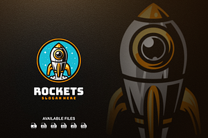 Rocket Logo, a Design Template by artchiles_design