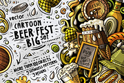 Beer Fest Cartoon Doodle Big Pack, an Object Graphic by BALABOLKA (Thumbnail 1 of 9)