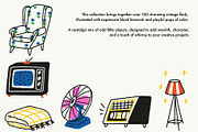 Flea Market Finds: 110 Illustrations, an Object Illustration by Olly Kava (Thumbnail 3 of 11)