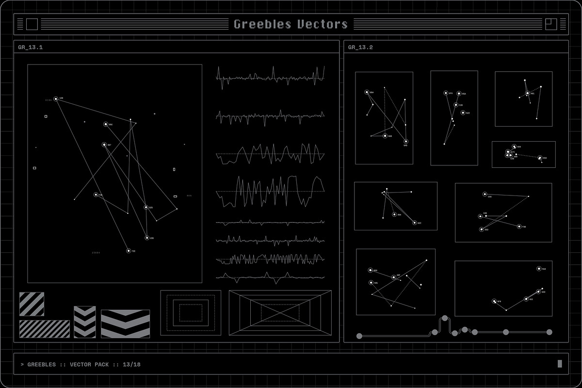 Greebles Vector Pack, an Object Graphic by MiksKS (Photo 19 of 24)