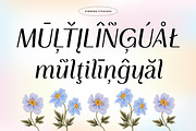 RIBBONS - Display Font, a Sans Serif Font by Artflorara (Thumbnail 9 of 12)