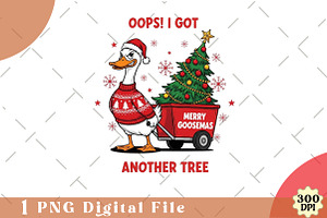 Oops I Got Another Tree PNG, an Illustration by Watercolor design