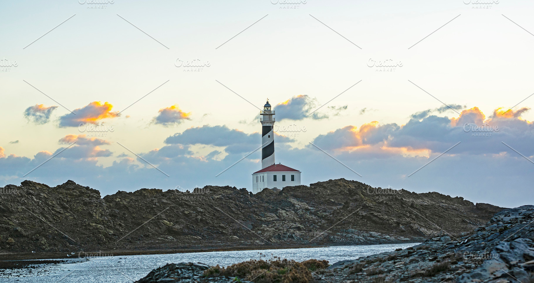 Sunrise Lighthouse Cap de Favatrix, an Architecture Photo by zhekos