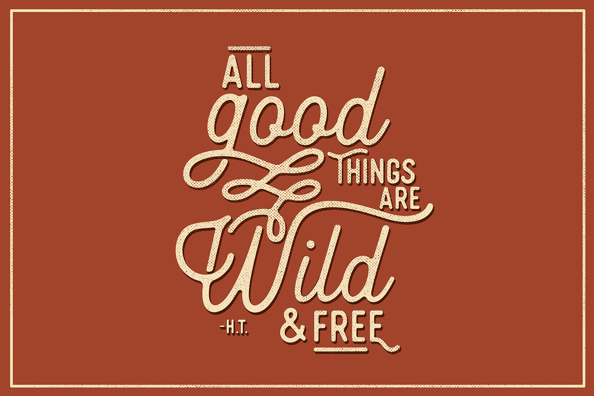 Heritage Font Combinations, a Script Font by HRDR (Photo 11 of 26)